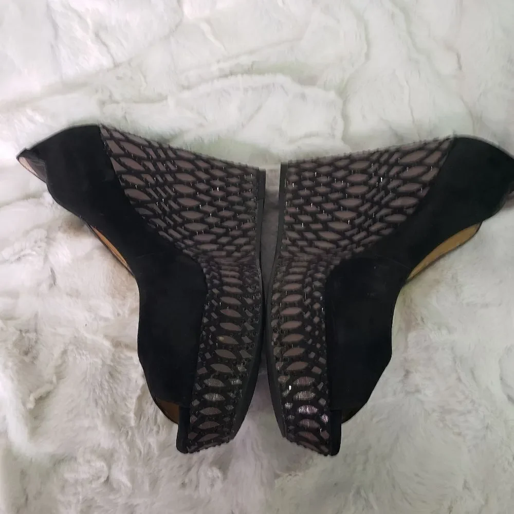 Gianni Bini Wedges Strata002 Size 7.5